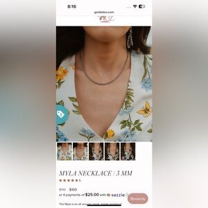 Goldie Lew Myla necklace